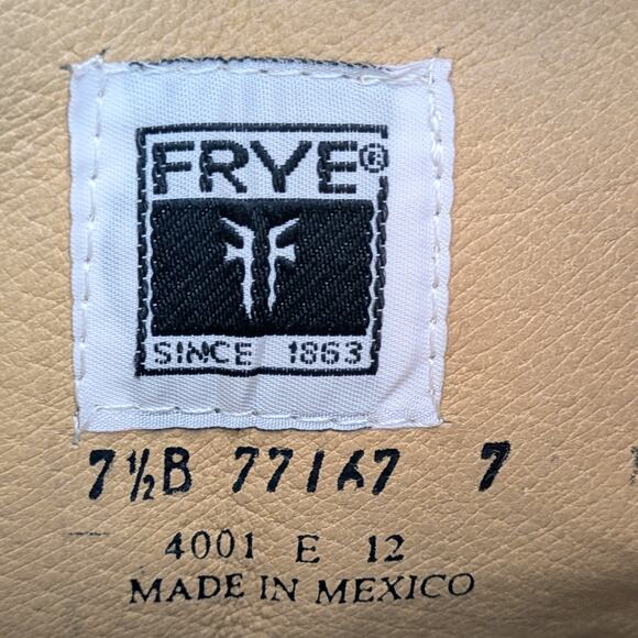 Frye Melissa Button Boots 7.5 Black Leather Tall Riding Knee High Equestrian - Picture 2 of 16